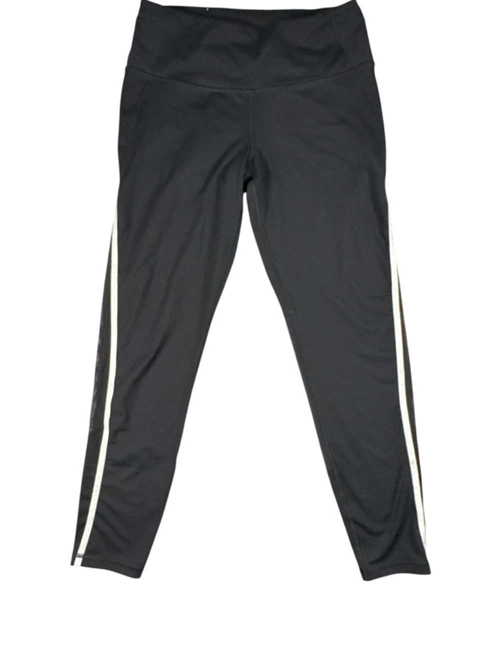 Victoria’s Secret Sport Knockout Leggings Black Reflective Trim Size L